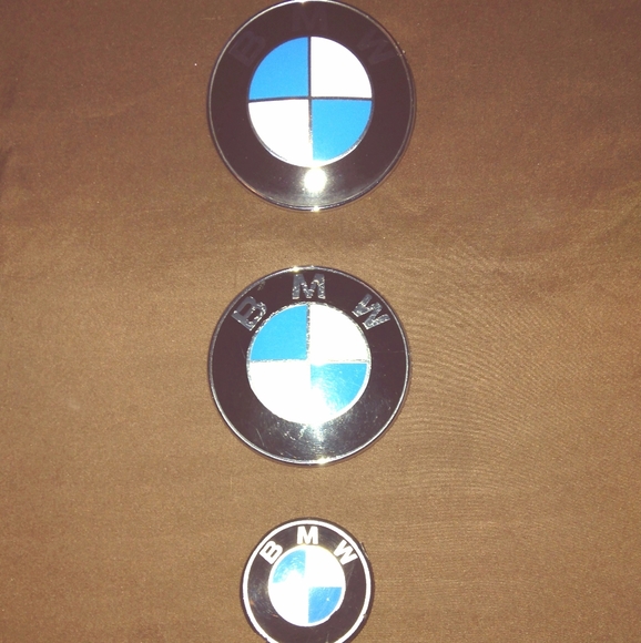 5 BEIGE BMW X5 3.0i LEATHER HEADRESTS W/ ALL EMBLEMS - Picture 7 of 9